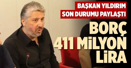 BAŞKAN YILDIRIM SON DURUMU PAYLAŞTI