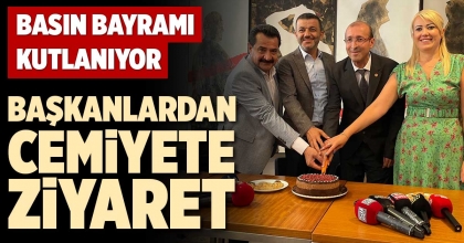BAŞKANLARDAN CEMİYETE ZİYARET