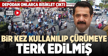 BİR KEZ KULLANILIP ÇÜRÜMEYE TERK EDİLMİŞ