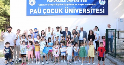 ÇOCUK ÜNİVERSİTESİNDEN SERTİFİKALARINI ALDILAR