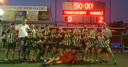 ÇAMELİ BELEDİYESPOR BÜYÜK AVANTAJ YAKALADI 0-2