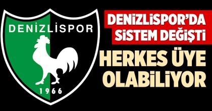 DENİZLİSPOR’DA SİSTEM DEĞİŞTİ