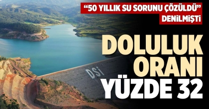 DOLULUK ORANI YÜZDE 32