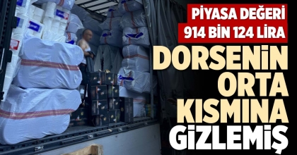 DORSENİN ORTA KISMINA GİZLEMİŞ