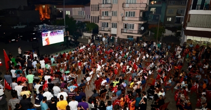 DENİZLİ’Yİ MİLLİ HEYECAN SARDI