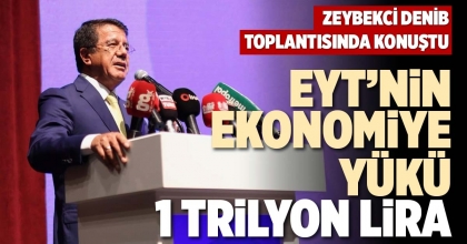 EYT’NİN EKONOMİYE YÜKÜ 1 TRİLYON LİRA