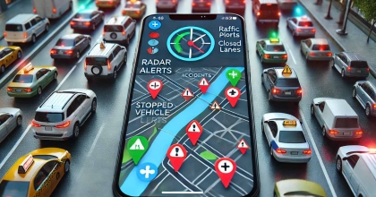 GOOGLE HARİTALAR ARTIK TÜRKİYE'DEKİ RADAR NOKTALARINI DA GÖSTERECEK