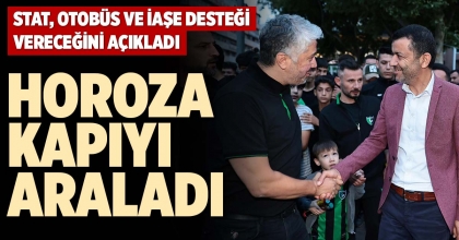 HOROZA KAPIYI ARALADI