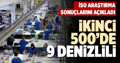 İKİNCİ 500’DE 9 DENİZLİLİ