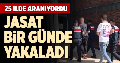 JASAT BİR GÜNDE YAKALADI