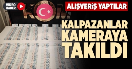 KALPAZANLAR KAMERAYA TAKILDI
