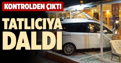 KONTROLDEN ÇIKTI, TATLICIYA DALDI  