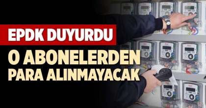 O ABONELERDEN PARA ALINMAYACAK