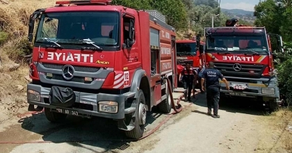 ODUNLUK YANGINI KORKUTTU  