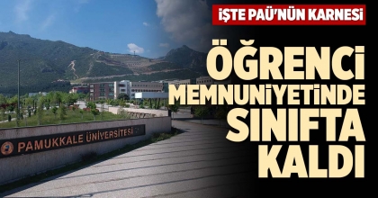 ÖĞRENCİ MEMNUNİYETİNDE SINIFTA KALDI