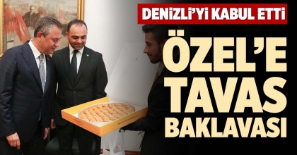 ÖZEL’E TAVAS BAKLAVASI