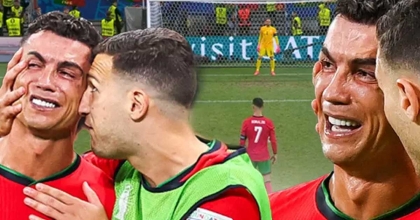 RONALDO PENALTI KAÇIRDI, GÖZYAŞLARINA BOĞULDU! 