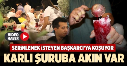 SERİNLEMEK İSTEYEN BAŞKARCI'YA KOŞUYOR