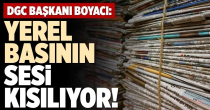 YEREL BASININ SESİ KISILIYOR!
