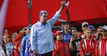 VENEZUELA'DA DEVLET BAŞKANI SEÇİMİNİ NICOLAS MADURO KAZANDI