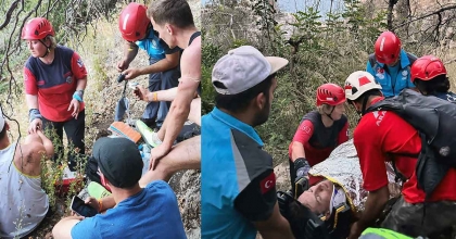 YÜRÜYÜŞE ÇIKIP KAYBOLAN RUS TURİSTLER BULUNDU
