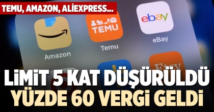 LİMİT 5 KAT DÜŞÜRÜLDÜ, YÜZDE 60 VERGİ GELDİ