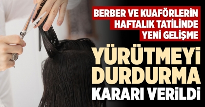 YÜRÜTMEYİ DURDURMA KARARI VERİLDİ