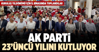 AK PARTİ 23’ÜNCÜ YILINI KUTLUYOR