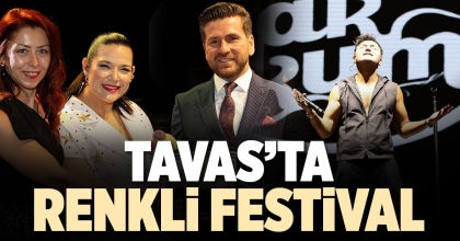 TAVAS'TA RENKLİ FESTİVAL