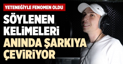 SÖYLENEN KELİMELERİ ANINDA ŞARKIYA ÇEVİRİYOR 