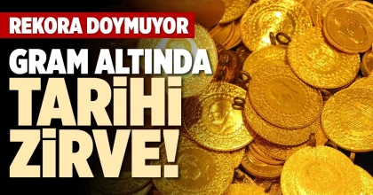 GRAM ALTINDA TARİHİ ZİRVE!