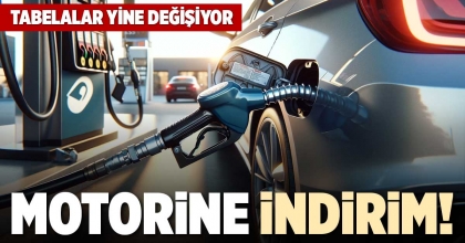 MOTORİNE İNDİRİM!