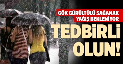 TEDBİRLİ OLUN!