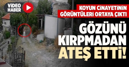 GÖZÜNÜ KIRPMADAN ATEŞ ETTİ!