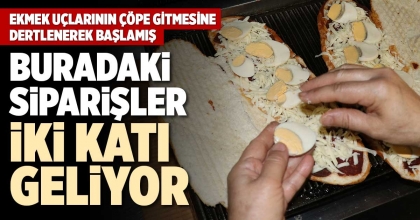 BURADAKİ SİPARİŞLER İKİ KATI GELİYOR