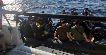 40 DÜZENSİZ GÖÇMEN YAKALANDI  