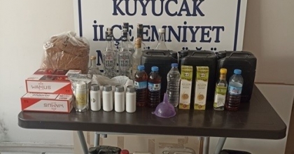 KUYUCAK’TA SAHTE İÇKİ OPERASYONU   