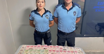 KUŞADASI'NDA DİLENCİ OPERASYONU   