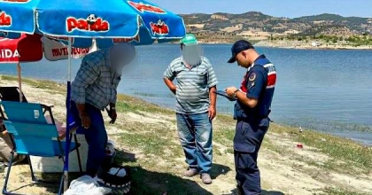 MANİSA’DA KAÇAK BALIKÇILARA CEZA