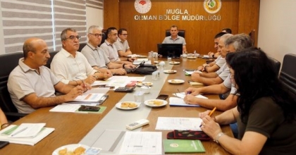 MUĞLA ORMAN BÖLGE MÜDÜRLÜĞÜ'NDE DEĞERLENDİRME TOPLANTISI YAPILDI