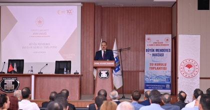 AYDIN’DA BÜYÜK MENDERES HAVZASI MASAYA YATIRILDI