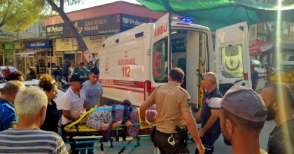 BUHARKENT'TE TRAFİK KAZASI: 2 YARALI