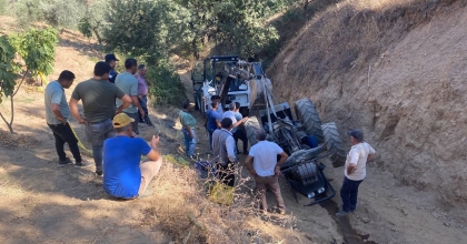 BAHÇE YOLUNDA FECİ KAZA