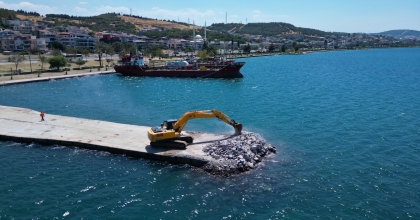 ALİAĞA YOLCU İSKELESİ İÇİN ÇALIŞMALARA BAŞLANDI