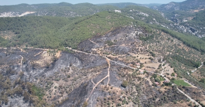 MİLAS’TA ALEVLER YÜZYILLIK MİRASI YUTTU