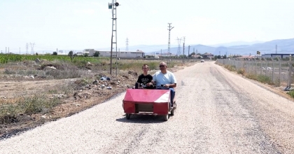 ENGELLİ BABA VE OĞLUN YOL SORUNU ÇÖZÜLDÜ