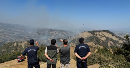 MANİSA’DAKİ YANGIN 44 SAATTE KONTROL ALTINDA