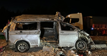 UŞAK’TA FECİ KAZA: 1 ÖLÜ