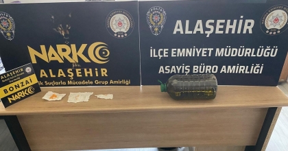 ALAŞEHİR’DE EŞ ZAMANLI UYUŞTURUCU OPERASYONU