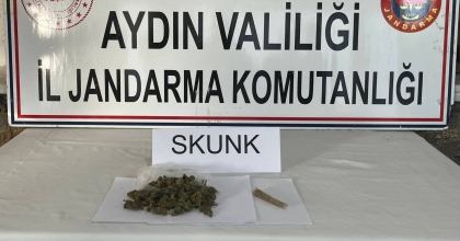 AYDIN JANDARMASINDAN UYUŞTURUCU OPERASYONU: 1 TUTUKLAMA